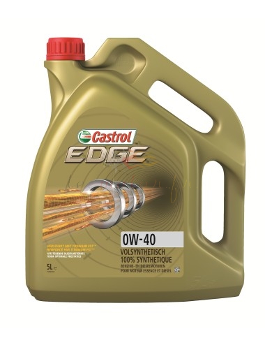 Aceite de motor para coche CASTROL Edge 0W40 Titanio