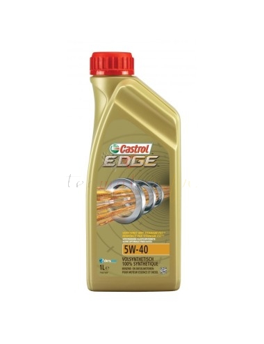 Ancien bidon Castrol Edge 5W-40 Titanium FST bidon 1L