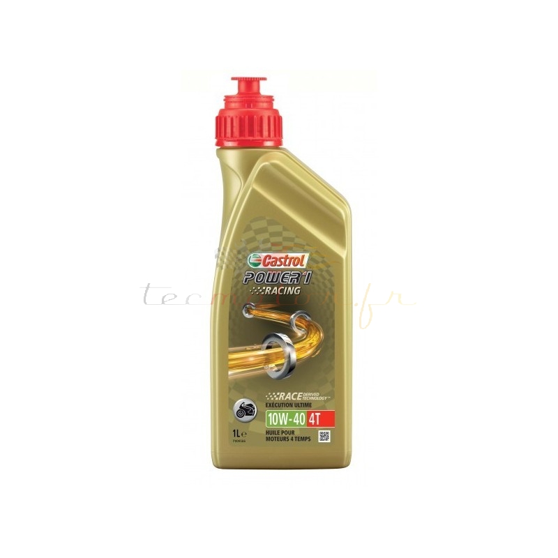 CASTROL Power 1 Racing 4T 10w40 in 1L bottle