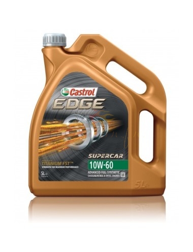 CASTROL Edge 10W-60 Titanio Supercar FST bidones 5L