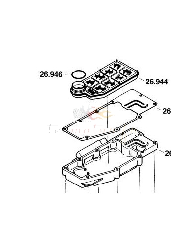 Strainer gasket for ZF 4HP14 Renault, PSA, Daewoo, Rover gearbox