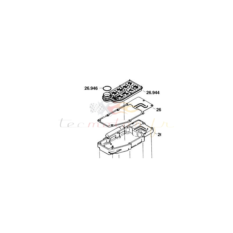 Strainer gasket for ZF 4HP14 Renault, PSA, Daewoo, Rover gearbox