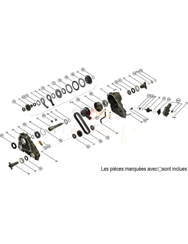 Xdrive ATC400 transfer case repair kit