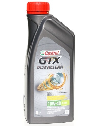 Huile Moteur CASTROL GTX Ultraclean 10w-40 A3/B4