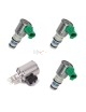 Solenoid valves and pressure regulator kit for GM 5L40E gearbox