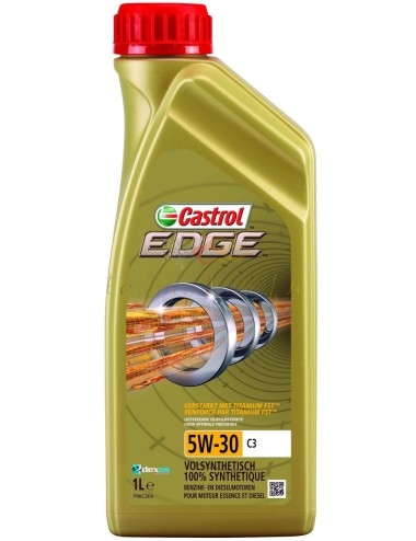 Ancien bidon Castrol Edge 5W-30 C3 Huile Moteur bidon 1L