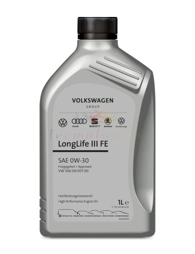 Olio motore VW Audi LongLife III FE 0w30 VW507.00 504.00 LL 3