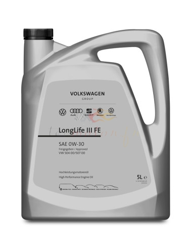 Olio motore VW Audi LongLife III FE 0w30 VW507.00 504.00 LL 3