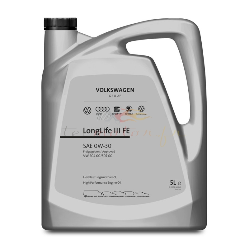 Olio motore VW Audi LongLife III FE 0w30 VW507.00 504.00 LL 3