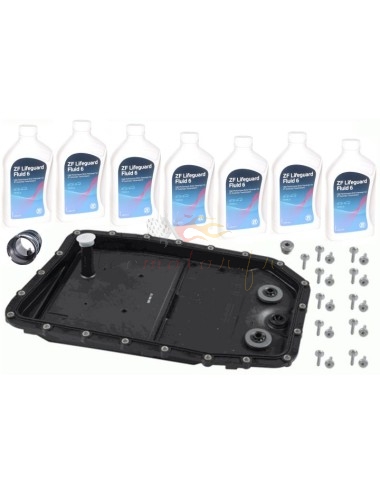 ZF oil change kit for ZF 6HP26, 6HP26 X, 6HP28, 6HP28 X, 6HP32 automatic transmission