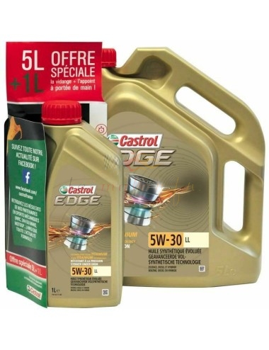 Castrol Edge 5W-30 LL Titanio Huile Motor Audi VW Porsche