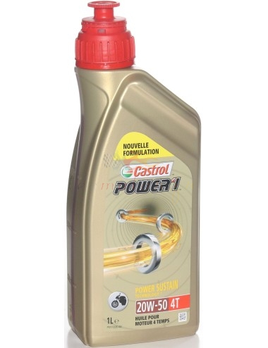 Castrol Power 1 20w50 (Act Evo 4T) Bidón 1L 2021