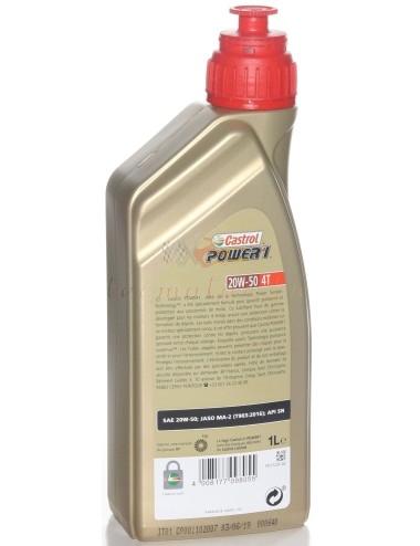 Castrol Power 1 20w50 (Act Evo 4T) Bidón 1L 2021