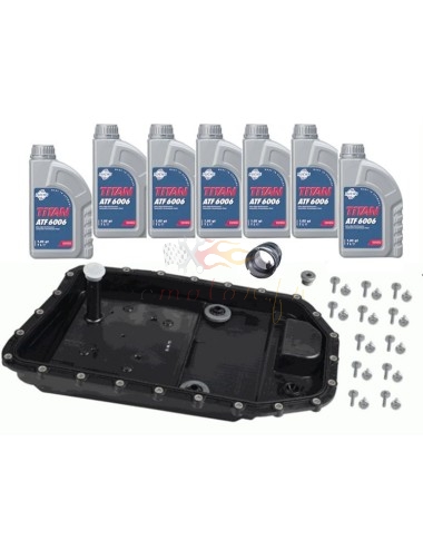 ZF oil change kit for automatic transmission ZF 6HP19, 6HP19 X, 6HP21, 6HP21 X old cans