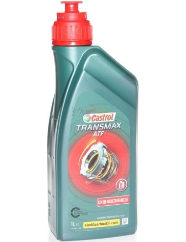 Olio per cambio automatico multiveicolo Castrol Transmax DX III tanica da 1 litro