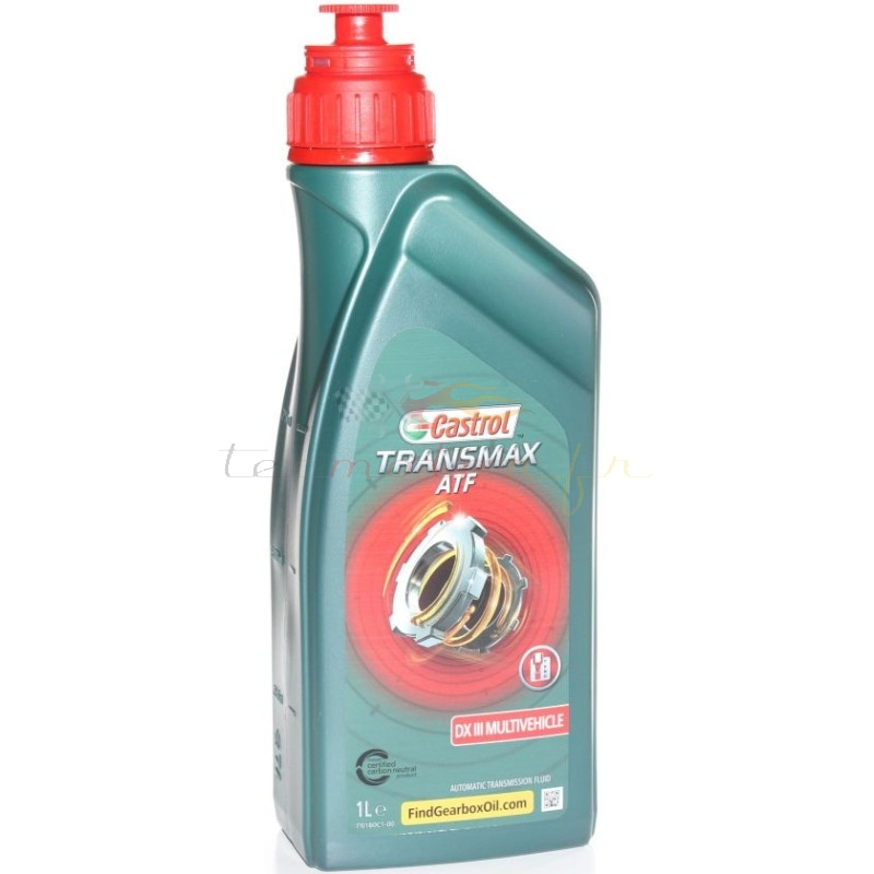 Castrol Transmax DX III Aceite transmisión automática multivehículo Lata 1L