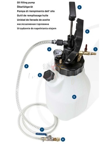 Pompe de remplissage manuelle ou a pression boite DSG, boite automatique