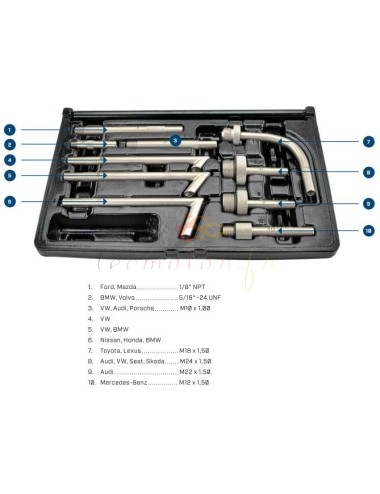 Bomba de llenado manual o a presión para caja de cambios DSG, caja de cambios automática