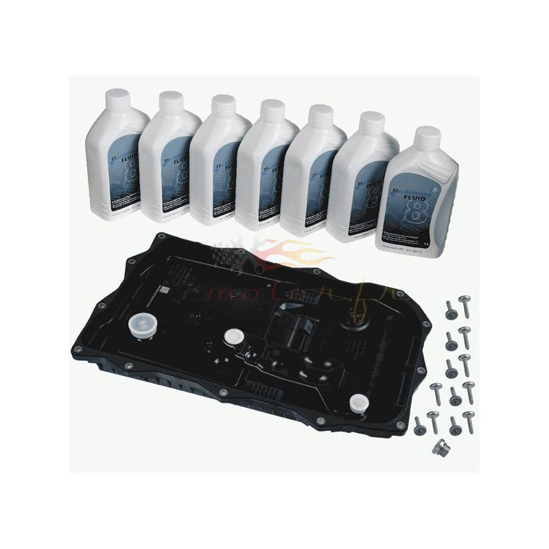 ZF oil change kit for ZF 8P70H hybrid automatic transmission with plastic housing