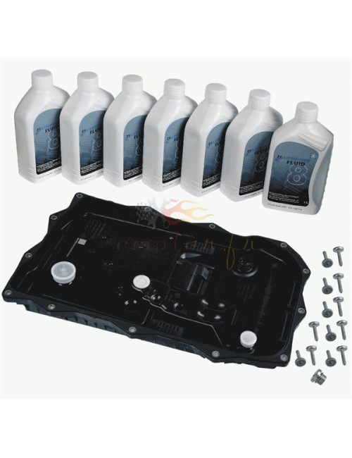 ZF oil change kit for ZF 8P70H hybrid automatic transmission with plastic housing