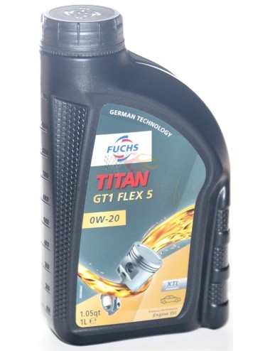 Fuchs Titan GT1 Flex 5 0W20 ACEA C5 bidon 1L