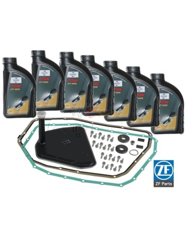 ZF oil change kit for automatic transmission ZF 6HP19 Audi Fuchs 6008 oil