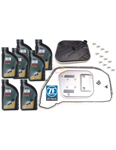 ZF oil change kit ZF 8 speed automatic transmission Audi Fuchs 6008 oil