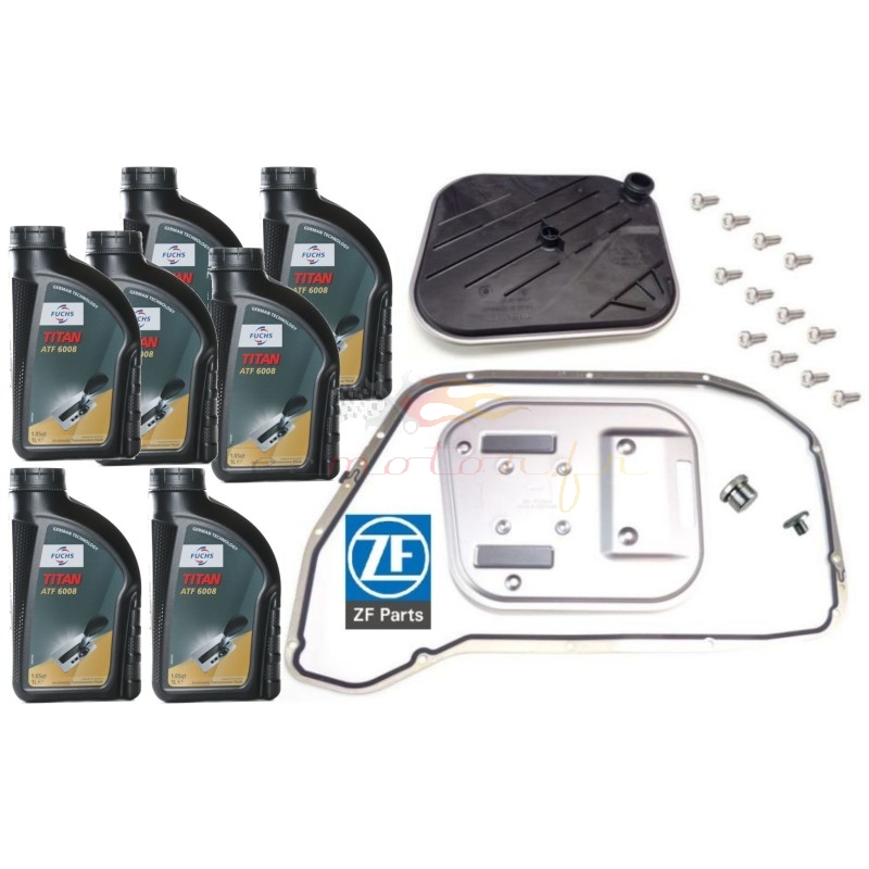 ZF oil change kit ZF 8 speed automatic transmission Audi Fuchs 6008 oil