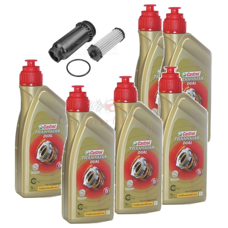 6-speed DSG gearbox oil change kit 6DCT470 Mitsubishi, Peugeot, Citroën Castrol