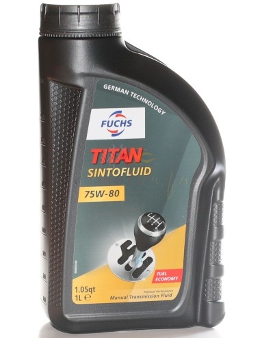 Fuchs Sintofluid SAE 75w80 gearbox oil