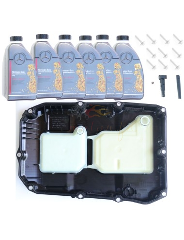 Original Mercedes oil change kit for 9G-Tronic 725.0 Class-C, ML, GL, SLK, S gearbox