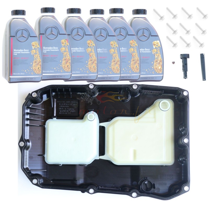 Original Mercedes oil change kit for 9G-Tronic 725.0 Class-C, ML, GL, SLK, S gearbox