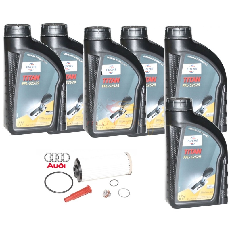 Box oil change kit DQ381 DSG 7 speed parts & original oil