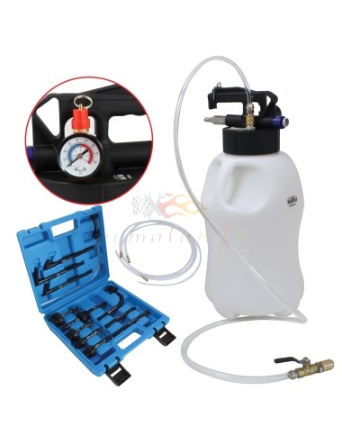 Pressure filling tool for DSG gearbox, automatic gearbox with 13 tips