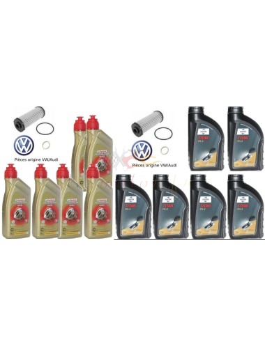 Gearbox oil change kit 0BH, 0BT (DQ500, DSG7, S-Tronic) Audi, VW original gears