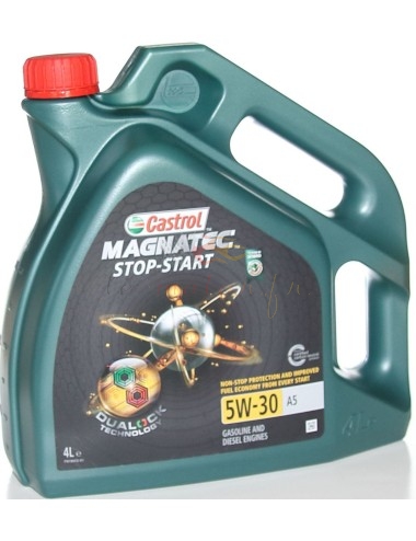 Óleo de motor Castrol Magnatec 5W-30 A5 Stop-Start 4L