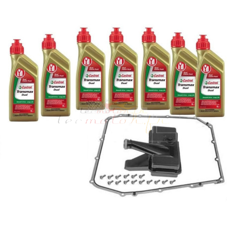 Kit cambio aceite caja cambio DSG 7 velocidades 0B5 Aceite Audi DSG SIN CARTUCHO EXTERNO