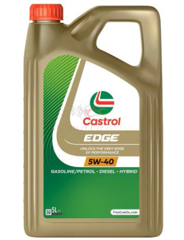 Bidón Castrol Edge 5w40 (ex Titanium FST) de 5 l