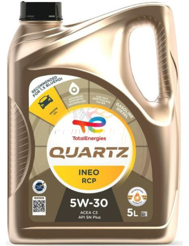 Olio motore Quartz Ineo RCP 5W-30 PSA