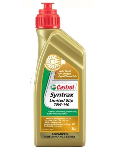 Huile pont auto-bloquant Castrol Syntrax Limited Slip 75W-140 (antigo Bidon 1L)